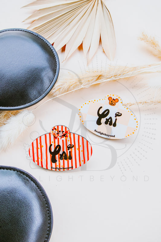 Moonlight Magic Name Tag