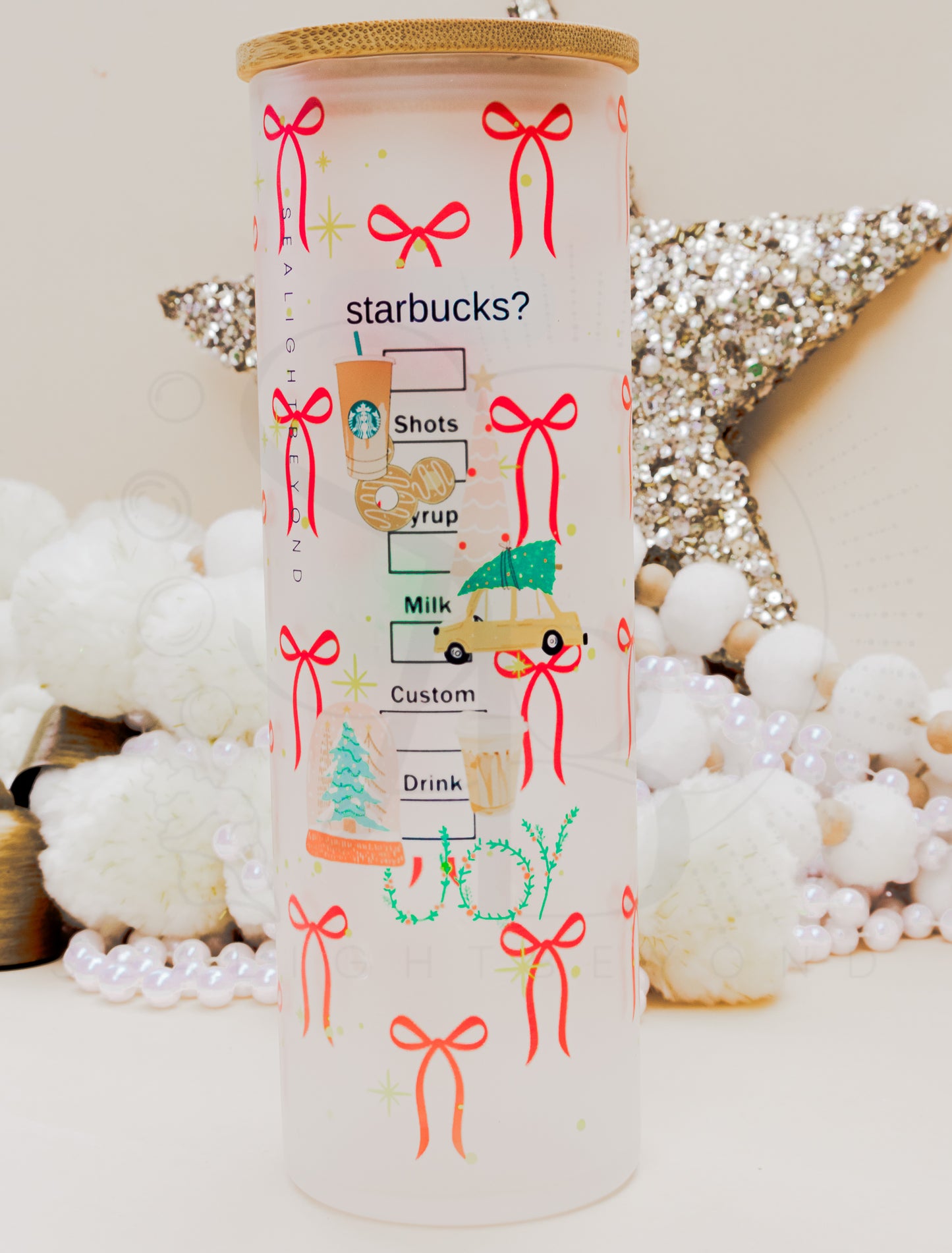 Cindy Lou Who’s Christmas: Frosted Glass Tumbler