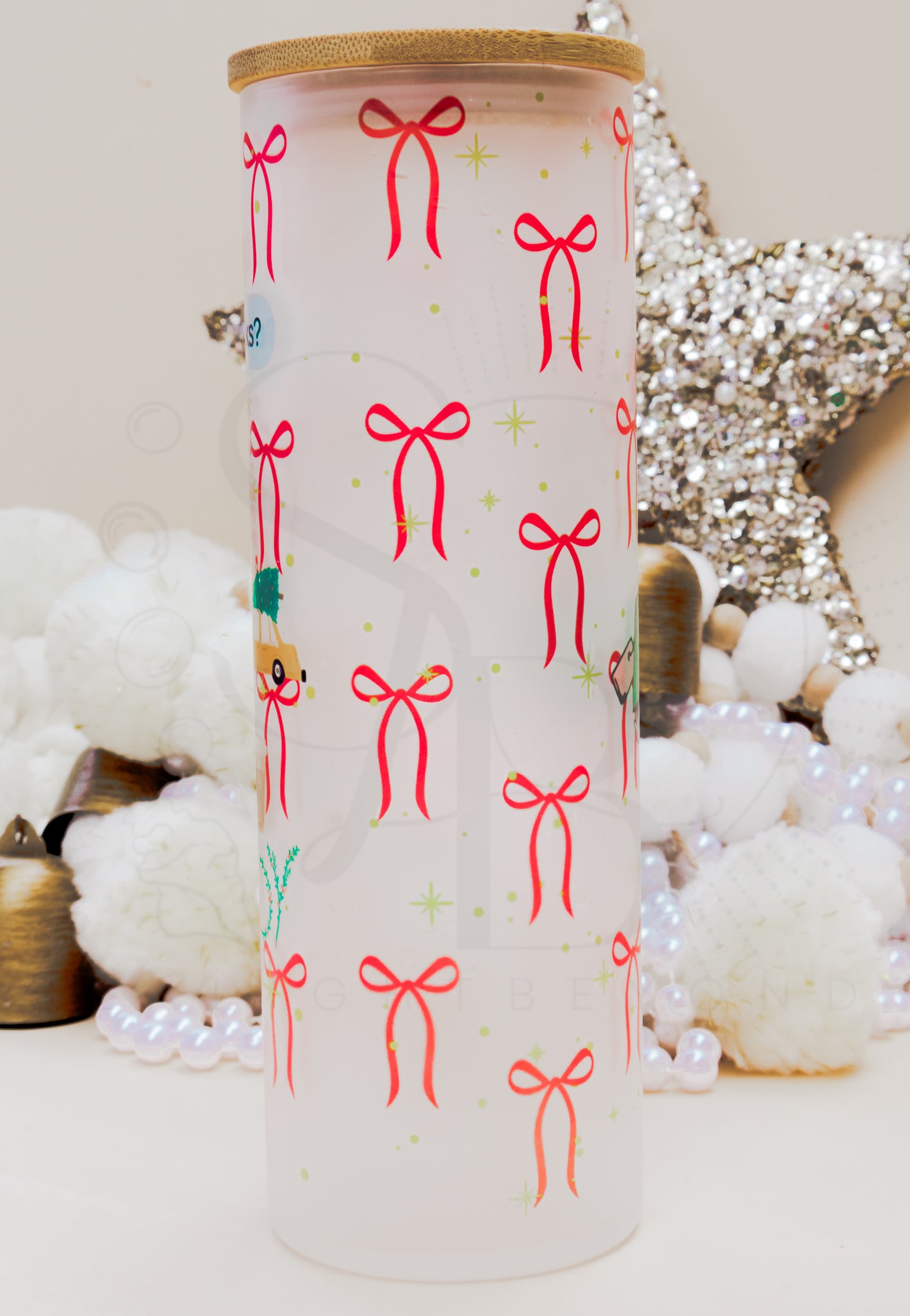 Cindy Lou Who’s Christmas: Frosted Glass Tumbler