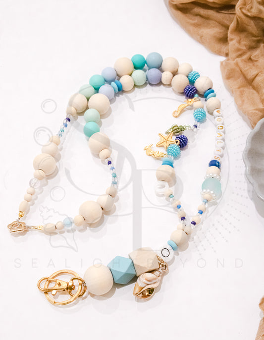 Seaside Serenity: The Ultimate Ocean Paradise Lanyard